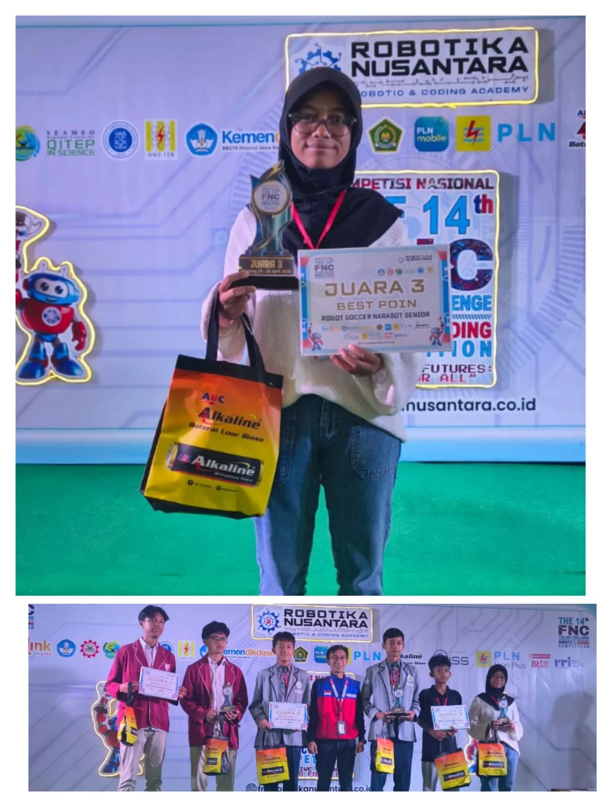 Siswa SMKN 9 Kota Bekasi Raih Prestasi di Ajang Robotik Nasional