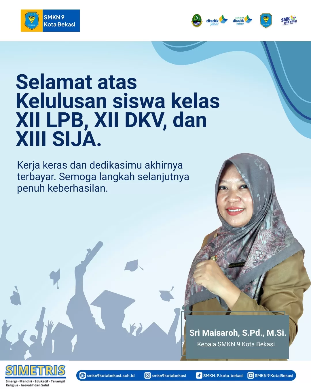 🎓 Happy Graduation! Angkatan 2026 SMKN 9 Kota Bekasi Resmi Lulus